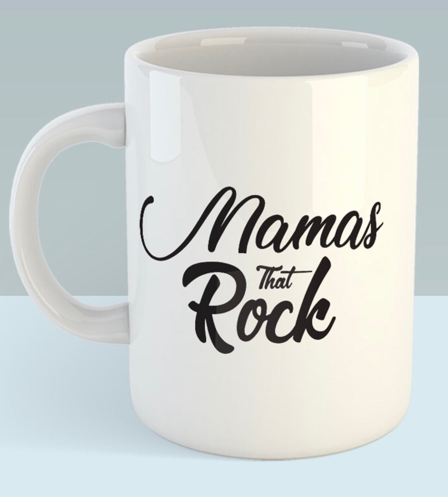 Mamas that Rock White Mug