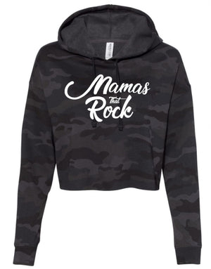 Camo Crop Hoodie