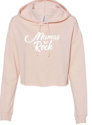 Pink Crop Hoodie